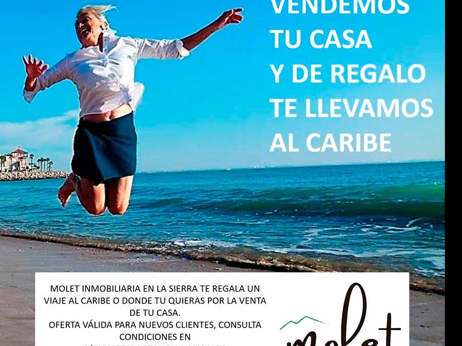Vendemos tu casa y de regalo te llevamos al Caribe!